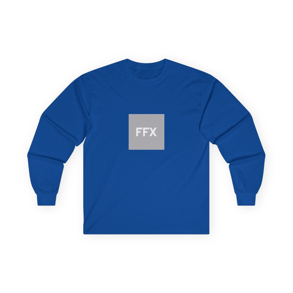 FFX Minimalist Long Sleeve Tee — Subtle Logo Graphic Shirt