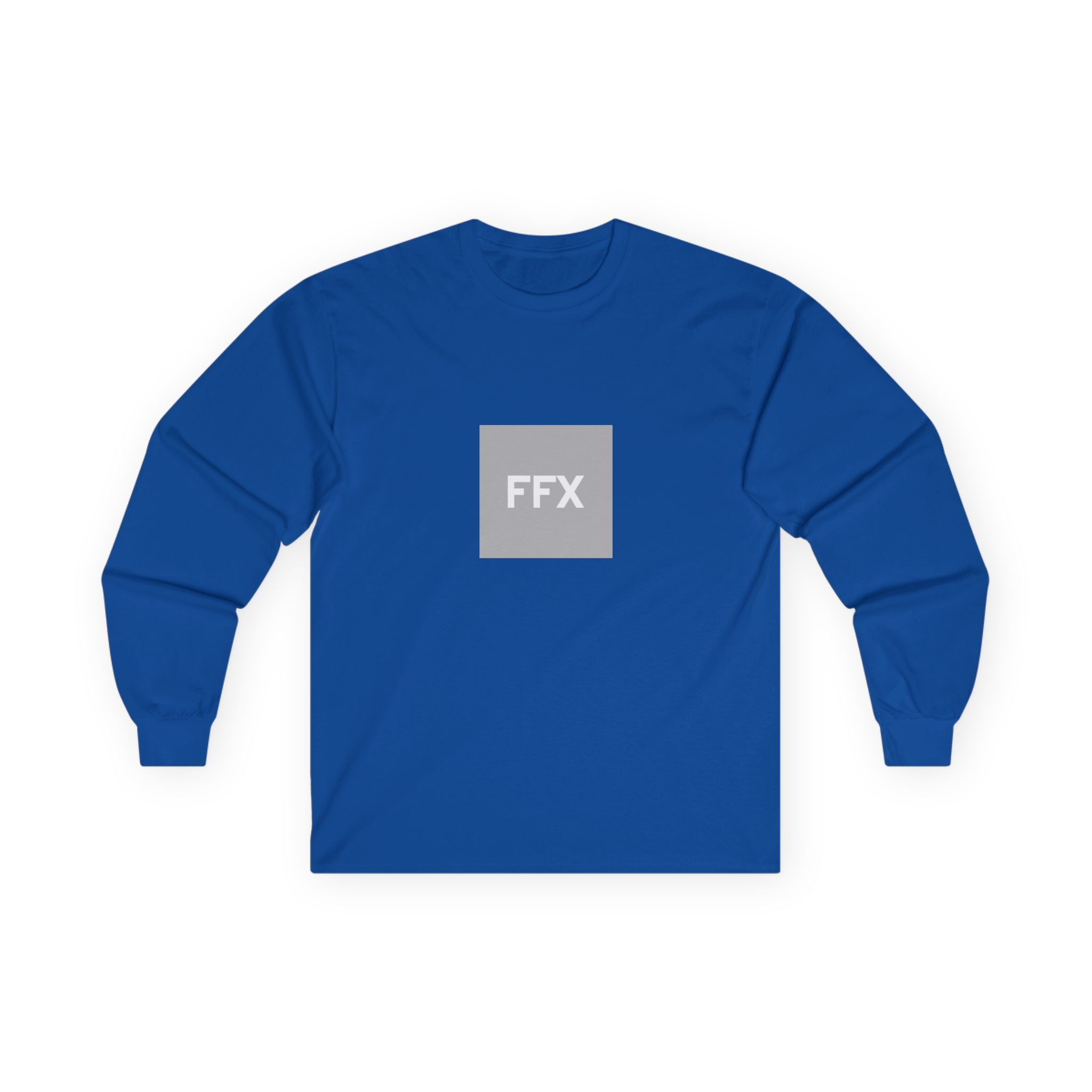 FFX Minimalist Long Sleeve Tee — Subtle Logo Graphic Shirt