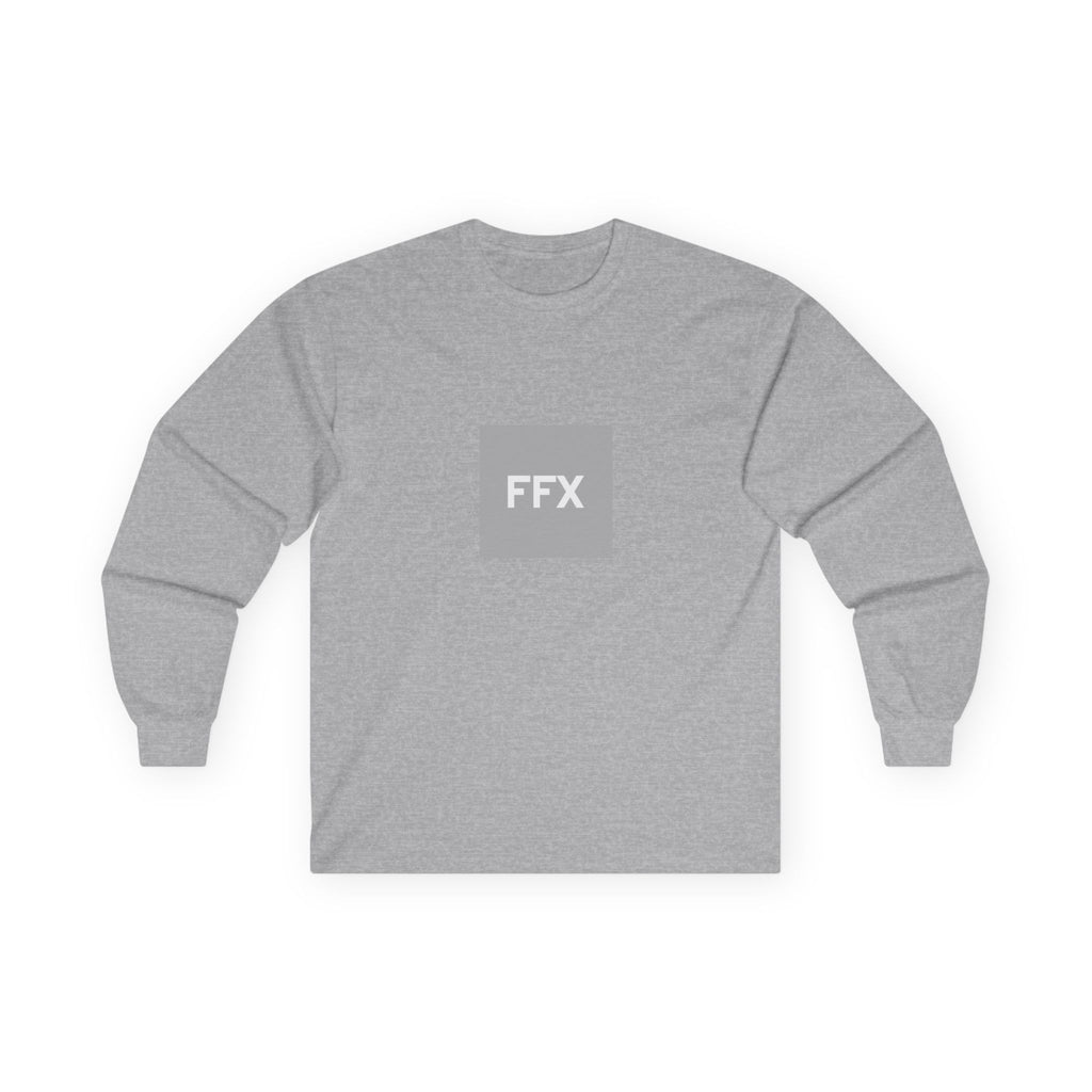 FFX Minimalist Long Sleeve Tee — Subtle Logo Graphic Shirt