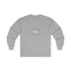 FFX Minimalist Long Sleeve Tee — Subtle Logo Graphic Shirt