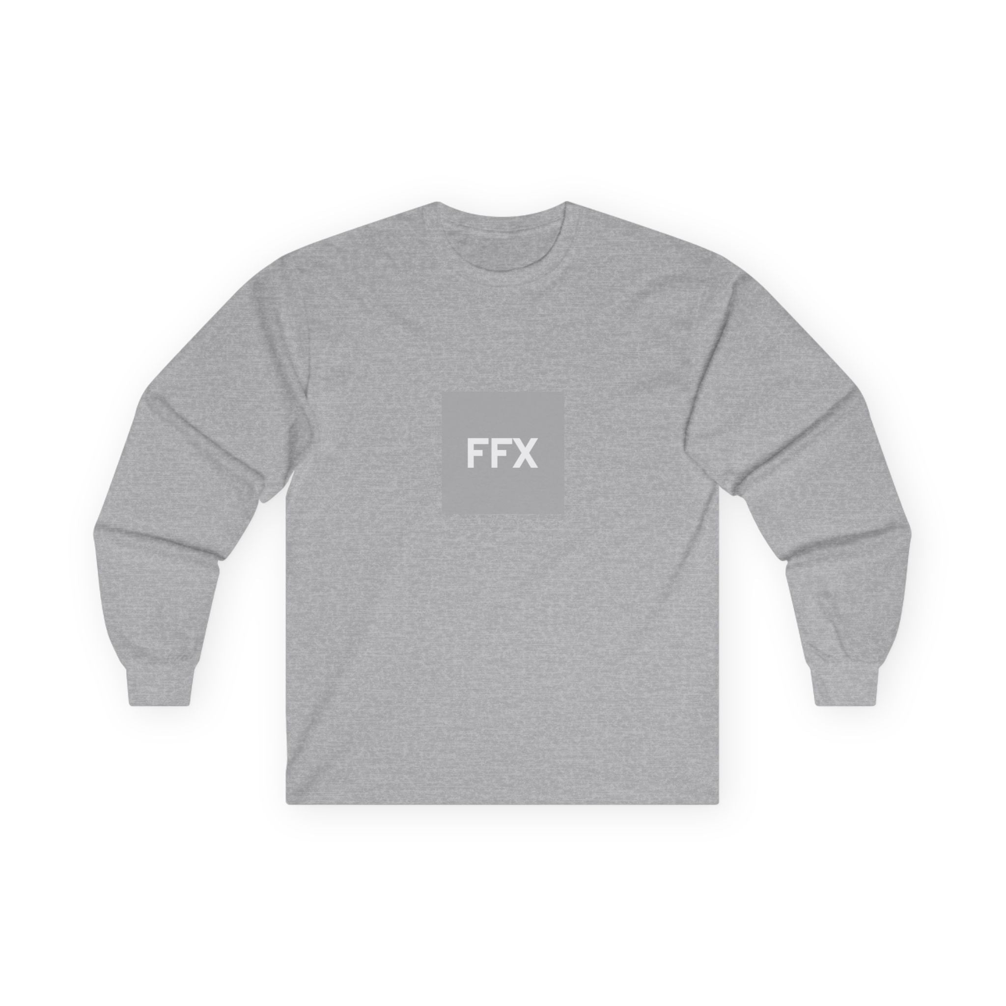 FFX Minimalist Long Sleeve Tee — Subtle Logo Graphic Shirt