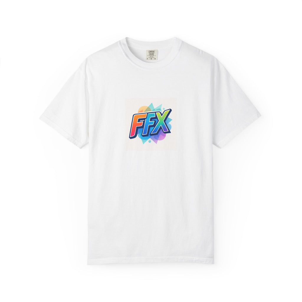FFX Rainbow Logo T-Shirt — Retro Gamer Graphic Tee